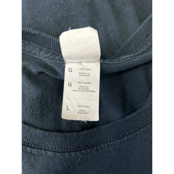 Fruit of the Loom Mens HD Cotton Short Sleeve Planet Fitness Graphic Tee Black L - Picture 6 of 9